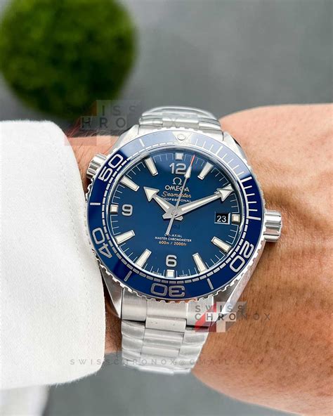 omega seamaster planet ocean blue|omega 39.5 mm planet ocean.